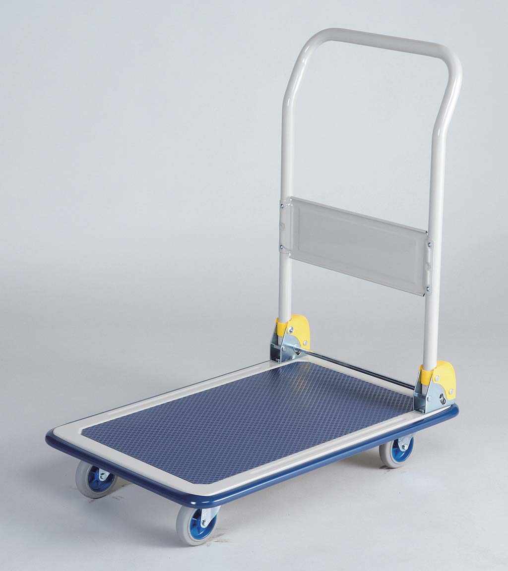 スチール写真手押し車 NHT-101(手持ち部分折りたたみ式) お勤め用 1028010 キッチン用品・食器・調理器具-その他-業務用厨房用品