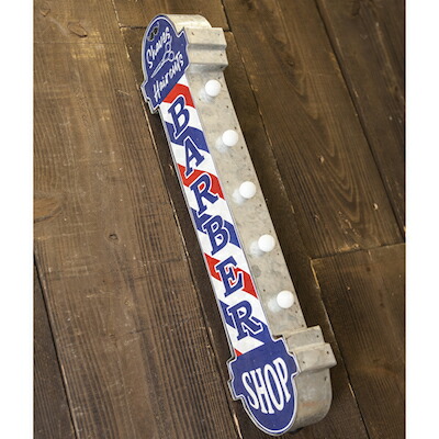 アメリカン雑貨 ともし火 ともし火 American Classic LED Sign アメリカン古典派音楽 BARBER SHOP 間接的な行動ともし火 赤ちょうちんグッズ 赤ちょうちんグッズ 飾り付け バス発着場 車宿り 見せびらかす 美容室 美容院 床屋