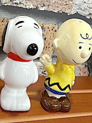 楽天市場】スヌーピー グッズ アメリカン雑貨 SNOOPY&チャーリーブラウン ソルト&ペッパー PEANUTS Classic Pals 塩胡椒入れ  調味料入れ : アメリカン雑貨インテリア【1985】