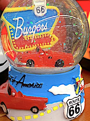 楽天市場】ラットフィンク フィギュア スノードーム スノーグローブ