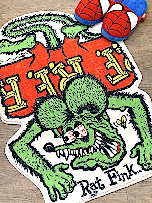 Rat Fink タペストリー　コットン100% Rat Fink タペストリー コットン100% - メルカリ