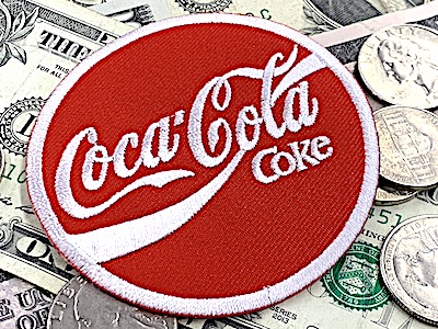 楽天市場】コカ・コーラ 刺繍アイロンワッペン CC-E6 メール便