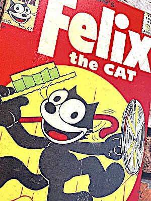 楽天市場】フィリックス・ザ・キャット サインプレート ミリタリー