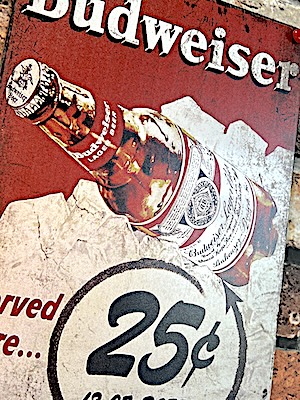 楽天市場】サインプレート budweiser バドワイザー 全5種類