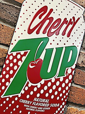 楽天市場】7UP セブンアップ エンボスティンサイン （1960年代ボトル