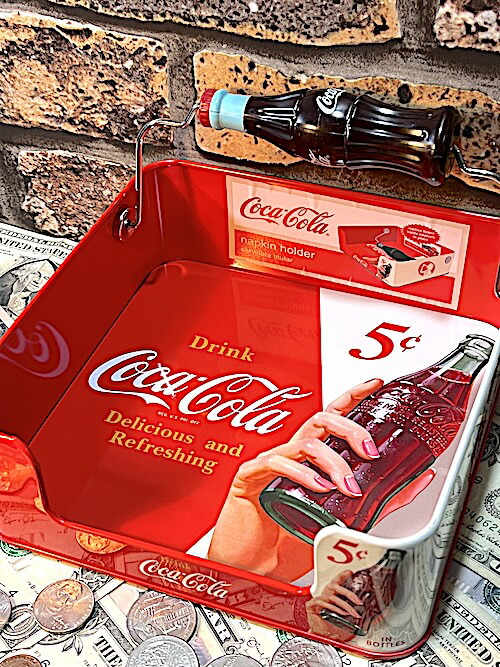 楽天市場】コカ・コーラ ナプキン ディスペンサー ロゴデザイン 紙