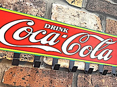 楽天市場】送料無料 コカ・コーラ COCA-COLA ファブリックサイン LOGO
