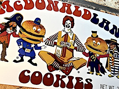 スーパーレア！　1960’s ロナルドマクドナルド　店舗用　ディスプレイ　看板 スーパーレア！ 1960's ロナルドマクドナルド 店舗用