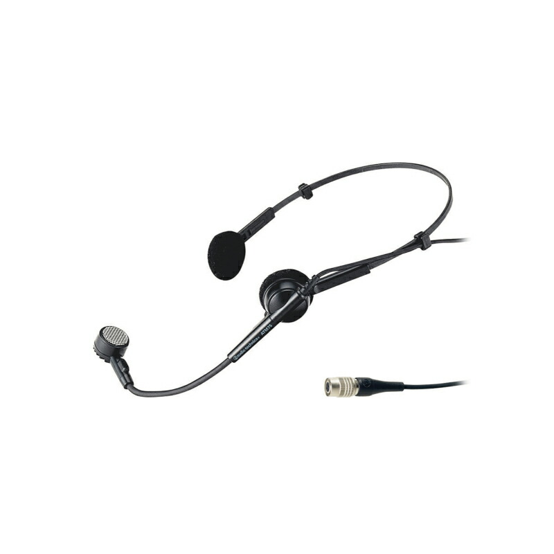 【新品】【貨物輸送無料】audio-technica／オーディオテクニカ800MHzワイヤレスヘッドウォーンマイク 非同期転送モード75cW その他-オーディオ