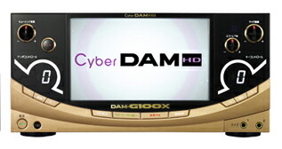 カラオケ本体【中古】【貨物輸送無料】第一興商 防波堤DAM 固定ディスク（ DAM-G100X）
