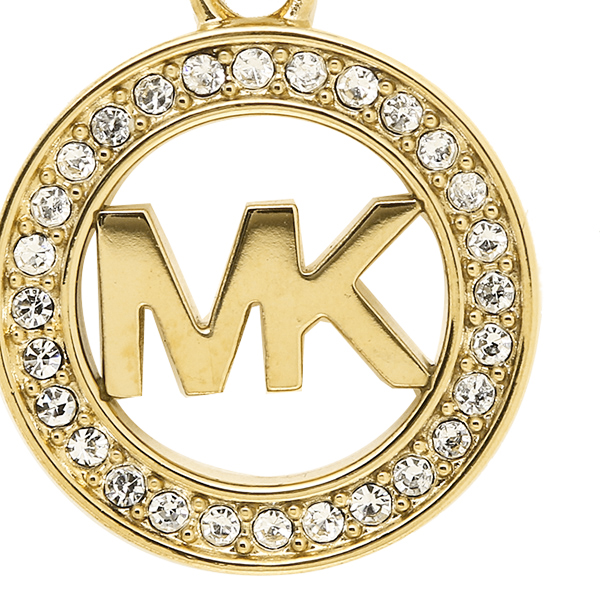 michael kors logo gold