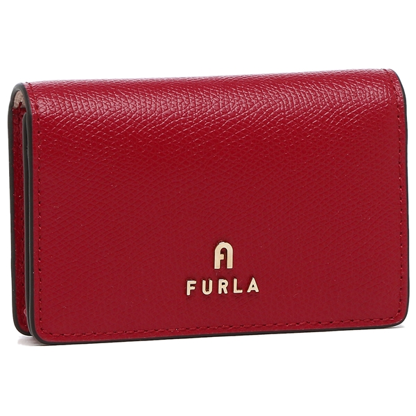 美品 FURLA WP00306 カードケース カメリア 名刺入れ カメリア フルラ