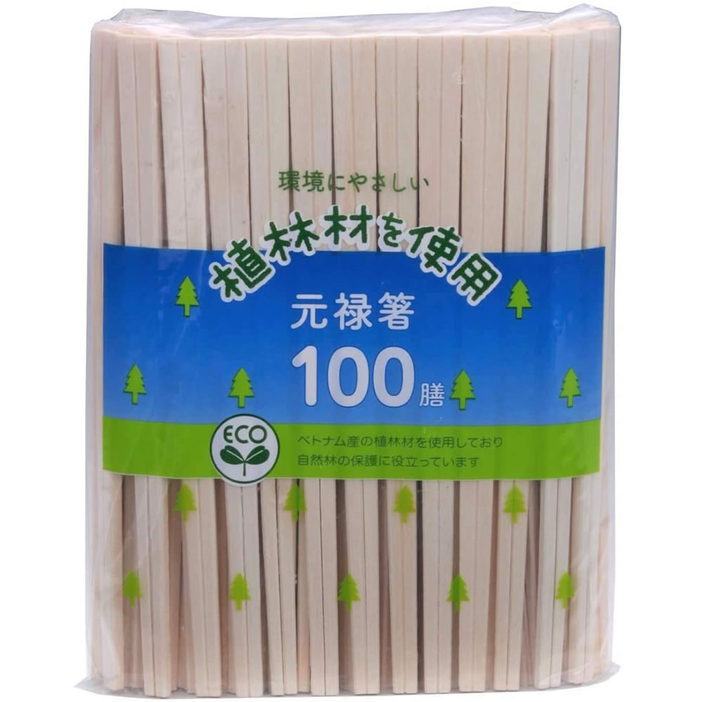 市場 大和物産 ECO 割り箸 業務用 元禄箸 野外イベント来客 天然木材 植林材 裸 20.3cm 行楽 レジャー