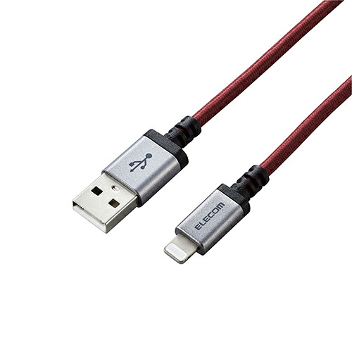 【百貨店SALEでP最大限度47倍】エレコム Lightning有線テレビ/高耐久/2.0m/赤いこと MPA-UALS20RD