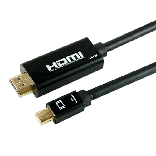 【マラソンでポイント最大47.5倍】5個セット HORIC Mini Displayport→HDMI変換ケーブル 1m Mini Displayport to HDMI MDPHD10-175BKX5|インテリアの壱番館