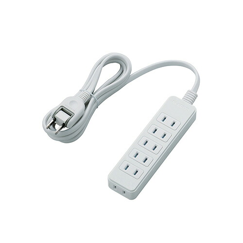 【ポイント20倍】エレコム シャッタータップ/6個口/2m/ホワイト T-ST02N-2620WH