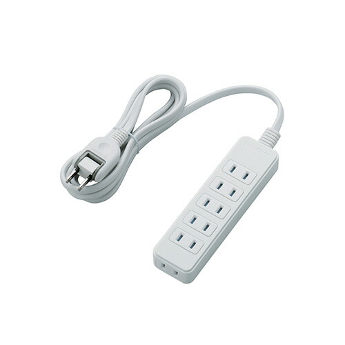 【ポイント20倍】【5個セット】エレコム シャッタータップ/6個口/2m/ホワイト T-ST02N-2620WHX5