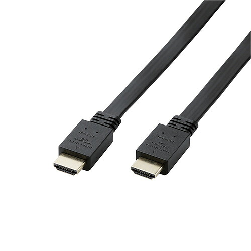 【クーポン券別れ別れ中】【5個仕掛ける】エレコム HDMI有線テレビ/Premium/平ったい/1.5m/黒いこと CAC-HDPF15BKX5