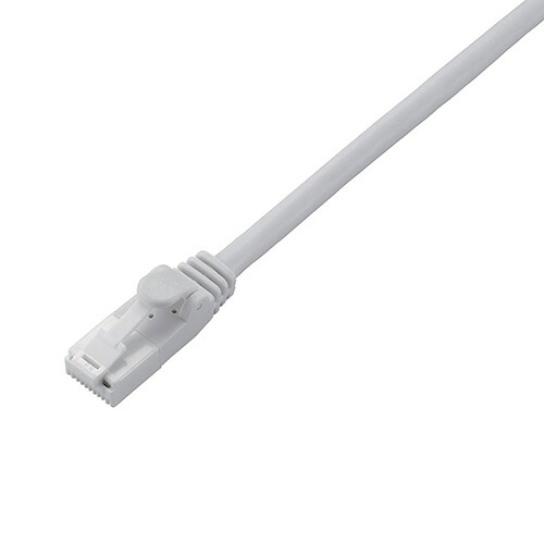 【クーポン配布中】【5個セット】エレコム LANケーブル/CAT6対応/EU RoHS指令準拠/爪折れ防止/簡易パッケージ仕様/20m/ホワイト LD-GPT/WH20/RSX5