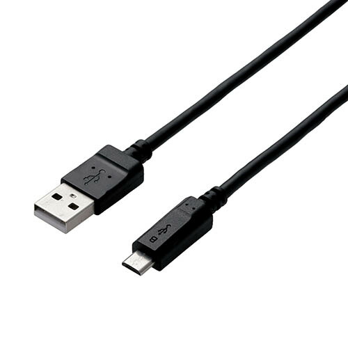 【クーポン券別れ別れ中＆百貨店SALE客体】【5個仕掛ける】エレコム microUSB有線テレビ/2A最終生産物/判定基準/メール交換・申し受ける/2m/黒いこと MPA-AMB2U20BKX5