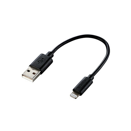 【クーポン券別れ別れ中】【5個仕掛ける】エレコム Lightning有線テレビ/判定基準/0.1m/黒いこと MPA-UAL01BKX5