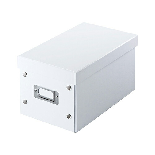 【マラソンでP最大49倍】【5個セット】 サンワサプライ 組み立て式CD BOX(ホワイト) FCD-MT3WNX5