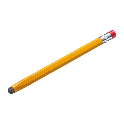 【ポイント20倍】【5個セット】 サンワサプライ 導電繊維タッチペン(オレンジ・鉛筆型) PDA-PEN51DX5