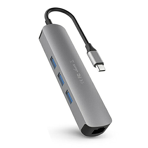 【百貨店SALEでP最大限度47倍】HYPER HyperDrive 6インチ1 USB-C Hub HP15582