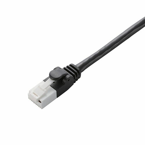【ポイント20倍】エレコム LANケーブル/CAT6対応/EU RoHS指令準拠/爪折れ防止/簡易パッケージ仕様/5m/ブラック LD-GPT/BK5/RS
