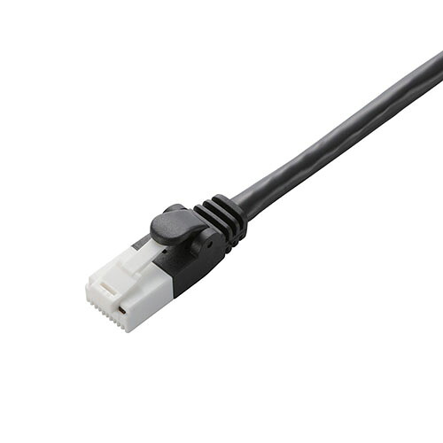 【ポイント20倍】エレコム LANケーブル/CAT6対応/EU RoHS指令準拠/爪折れ防止/簡易パッケージ仕様/10m/ブラック LD-GPT/BK10/RS
