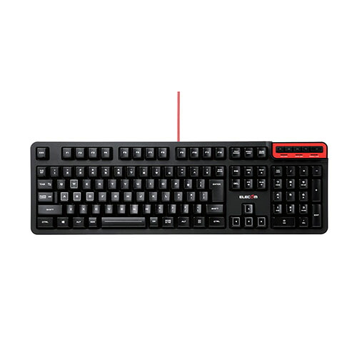 【マラソンでP最大49倍】エレコム メンブレン式キーボード/MMOゲーミング/DUXシリーズ/エントリーモデル TK-DUX30BK