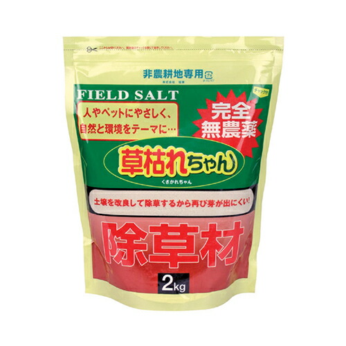 【尖んがり20倍】後藤 除草材「草枯れちゃん」2kg 8703691 園芸薬剤・植物活性剤-花・ガーデン・DIY