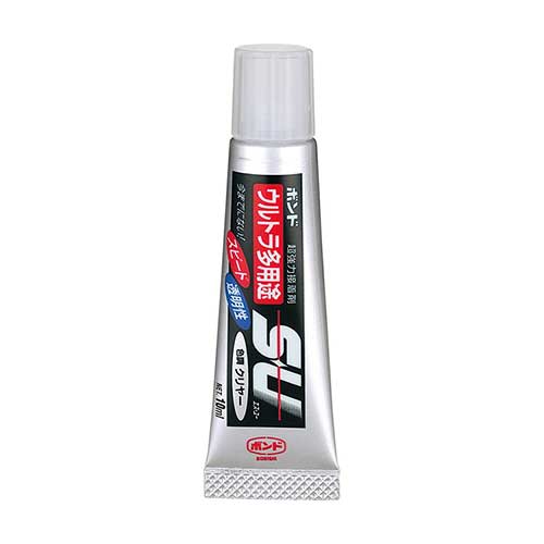 【マラソンでポイント最大47.5倍】（まとめ） コニシ ボンド　ウルトラ多用途ＳＵ　１０ｍｌ #04591 4901490045914 ●容量：１０ｍｌ レギュラー ●成分：シリル化ウレタン樹脂系●ヘラ１枚付 ●硬質プラスチック・木材・金属・コンクリートなど用&times; 1本【&times;20セット】｜インテリアの壱番館