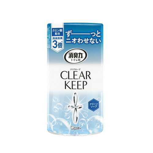 【マラソンでポイント最大47.5倍】(まとめ) エステー トイレの消臭力 クリアキープ 390945 4901070130528 ●容量:400ml 1個【×18セット】|インテリアの壱番館