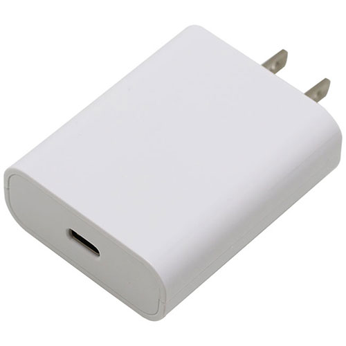 【ポイント20倍】imprinc PD対応Type-Cポート平型AC充電器18W WH IAC1CPD18WH