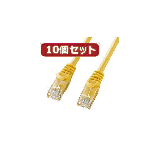 【尖んがり20倍】10個仕掛けるサンワサプライ 科目6UTPLAN有線テレビ 天使の都市-Y6-03YX10