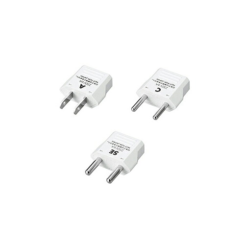 【マラソンでポイント最大47.5倍】【15個セット】(3個X5セット) YAZAWA 海外用電源プラグ KPS3X5｜インテリアの壱番館
