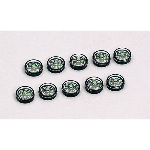 【マラソンでポイント最大47.5倍】【10個セット(10個×10個)】ARTEC 小型方位磁石 10個 ATC8634X10|インテリアの壱番館