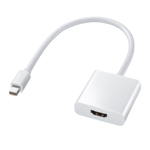 【百貨店SALEでP最大限度47倍】【5個仕掛ける】 サンワサプライ Mini DisplayPort-HDMIうつり変わりアダプター AD-MDPHD04X5