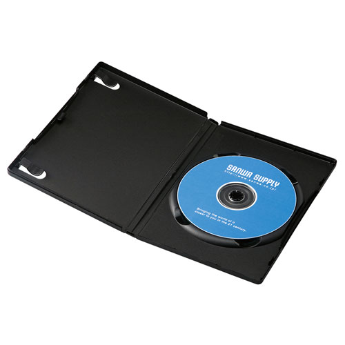 【マラソンでポイント最大47.5倍】【5個セット(30枚×5)】 サンワサプライ DVDトールケース(1枚収納・30枚セット・ブラック) DVD-TN1-30BKNX5|インテリアの壱番館
