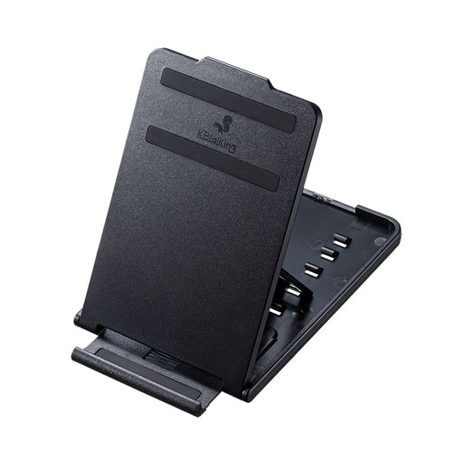 【ポイント20倍】サンワサプライ 折り畳みスマートフォン・タブレットスタンド PDA-STN33BK