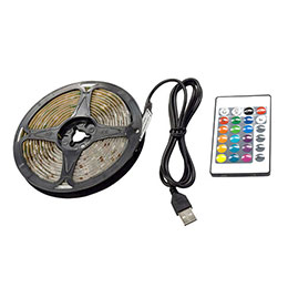 【ポイント20倍】日本トラストテクノロジー JTT USBテープLED 3m RGB TPLED3M-RGBR