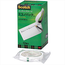 【クーポン配布中&マラソン対象】3M Scotch スコッチ メンディングテープエコノパック 15mm 3M-MP-15