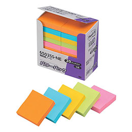 【ポイント20倍】3M Post-it ポストイット 強粘着ノート パワーパック 5色込 3M-6502SS-NE