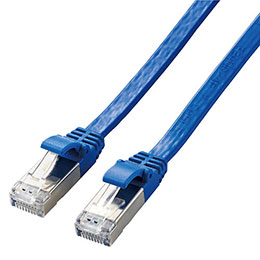 【ポイント20倍】エレコム Cat7 LANケーブル LD-TWSF/BU3