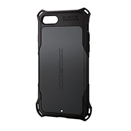 【百貨店SALEでP最大限度47倍】エレコム iPhone SE 第3時人 変わり種入れもの ZEROSHOCK 黒いこと PM-A22SZEROBK