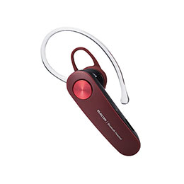 【ポイント20倍】エレコム Bluetoothヘッドセット/通話・音楽両対応/HD Voice対応/HS11/レッド LBT-HS11RD