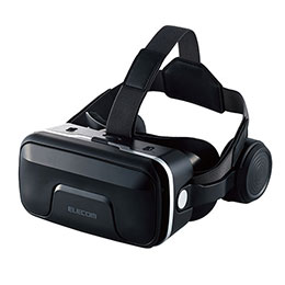 【マラソンでP最大49倍】エレコム ヘッドホン一体型VRゴーグル VRG-EH03BK 8,120円