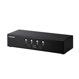 【クーポン券別れ別れ中＆百貨店SALE客体】エレコム KVMうつり変わり器(VGA・4界面用) KVM-NVXSN4