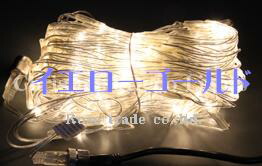 【尖んがり20倍】【貨物輸送無料】LED、サイバー空間(網状)、常点、レギュラー遣りかた(ツエナー無)、180球、白熱電球色(黄色ゴールド) 【代引不可】